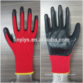 13 gauge 35g~50g nitrile coated construction safety gloves